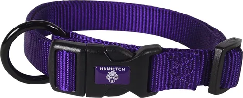 Vista 4 de Collar de perro ajustable de Hamilton, 3/8 pulgadas, Negro