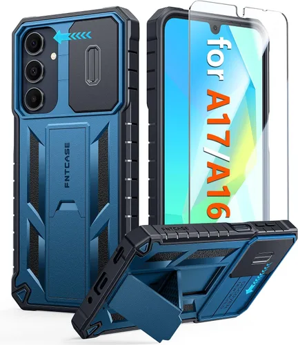 Vista 23 de FNTCASE for iPhone 11-Pro Phone Case: Military Grade Drop Proof Mobile Cover with Kickstand & Slide Rugged Shockproof Bumper Heavy Duty Protector