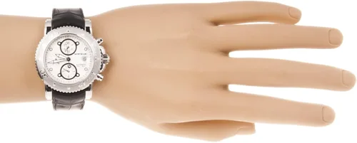 Vista 4 de Montblanc Sport 104280 - Reloj cronógrafo automático para hombre esfera plateada