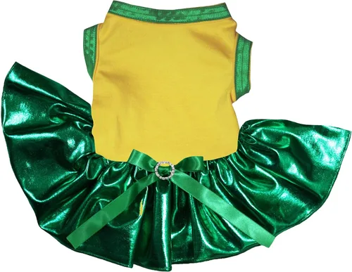 Vista 17 de Petitebella National Theme - Vestido liso para cachorros (Argentina-1, X-S)