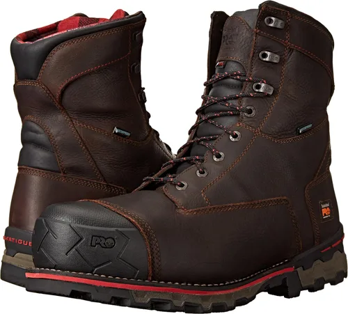 Vista 7 de Timberland PRO Botas de trabajo impermeables Boondock Comp-Toe de 8 pulgadas para hombre