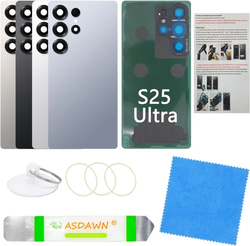 Vista 44 de Para Galaxy Note 8 SM-N950 All Carriers Reemplazo de cristal del panel Cinta preinstalada + lente de cámara preinstalada + kit de herramientas