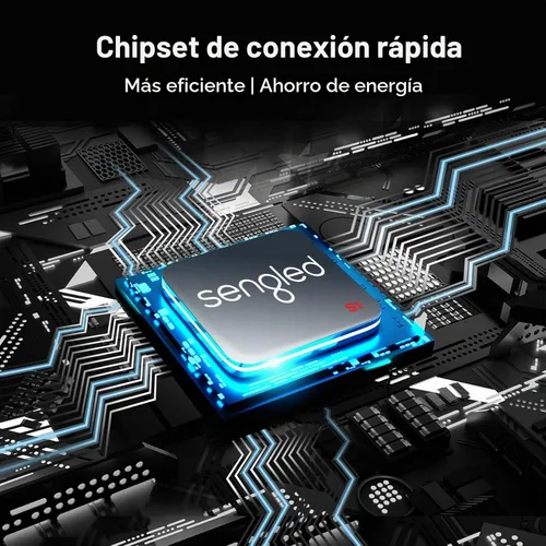 Vista 4 de Sengled Bombilla Alexa, S1 emparejamiento automático con dispositivos Alexa, bombillas inteligentes cálidas, iluminación inteligente de malla