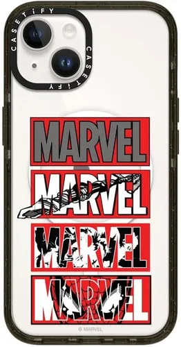Vista 167 de CASETiFY Funda para iPhone Air, compatible con MagSafe Marvel VS CoLab Protección contra caídas de grado militar 4x de 8.2 pies Funda Capitán