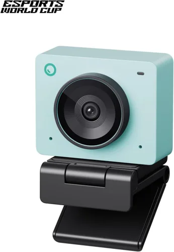 Vista 2 de OBSBOT Meet 2-4K Cámara web para PC con sensor de 1/2", encuadre y enfoque automático con IA, modo belleza, ligera, control por gestos, HDR