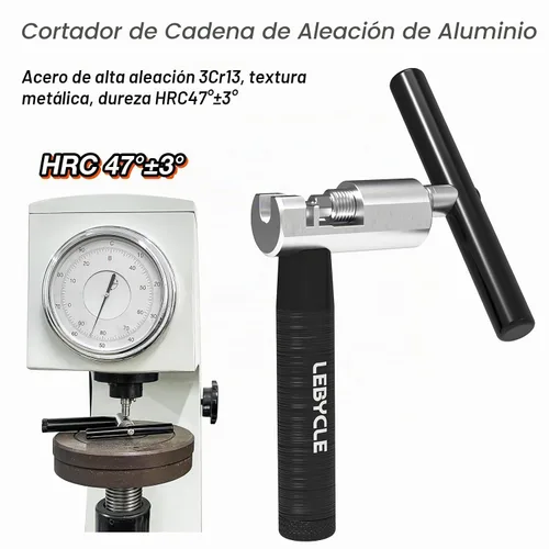 Vista 2 de Herramienta de cadena de bicicleta, interruptor de cadena para cadenas de bicicleta de 6 a 12 velocidades