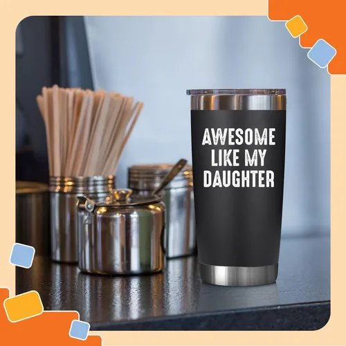 Vista 4 de NewEleven Regalo del Día del Padre para Papá - Regalos Geniales para Papá de Hija - Ideas Únicas de Regalo de Cumpleaños para Padre, Esposo, Papá