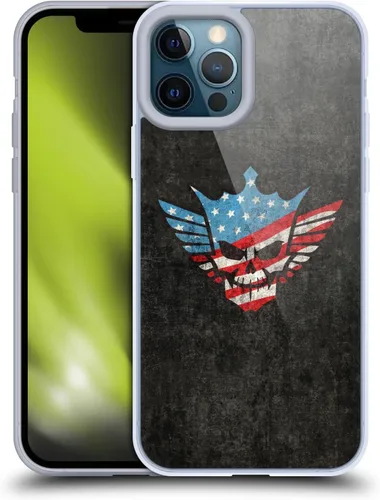 Vista 48 de Head Case Designs Funda de gel suave con licencia oficial de la WWE American Nightmare Flag Cody Rhodes Graphics compatible con Apple iPhone 7