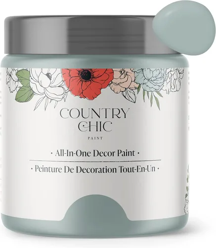 Vista 131 de Country Chic - Pintura a la tiza todo en uno para muebles y armarios, ecológica, acabado mate, con primer y sellador, para madera y metal, Alchemist