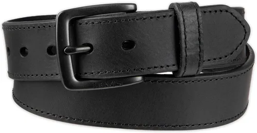 Vista 2 de Levi's Cinturón casual de doble remache para hombre Negro