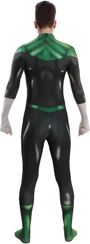 Vista 4 de EASUIT Halloween Superhero Costume Cosplay Mens Bodysuit Jumpsuit Zentai Spandex 3D Style for Kids Adult