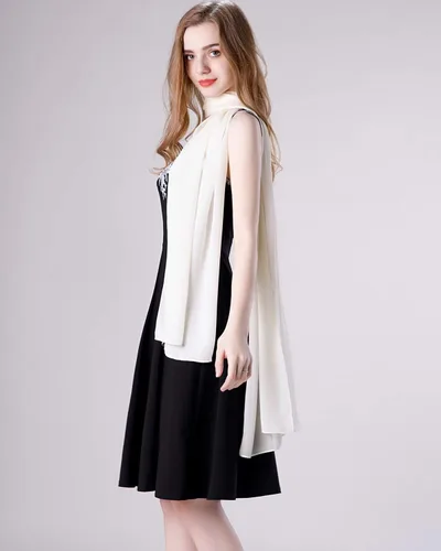 Vista 42 de Chales/mantones de gasa suave para vestidos, accesorios de mujer