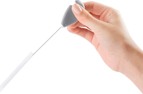 Vista 8 de OXO Tot - Juego de limpieza para botellas y tazas, color gris
