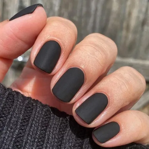 Vista 9 de GLAMERMAID - Uñas postizas cortas a presión con perlas blancas, uñas Perla Angélica