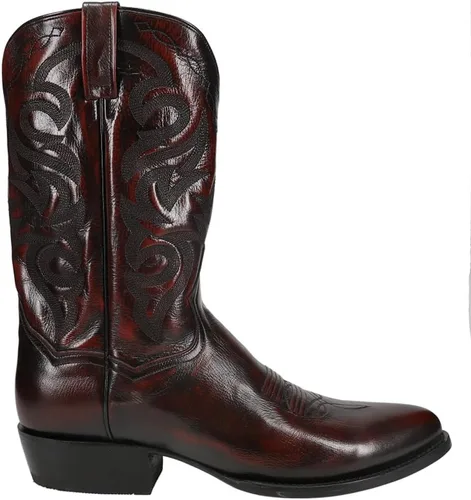 Vista 3 de Dan Post Botas Milwaukee con punta redonda para hombre, color negro, Negro