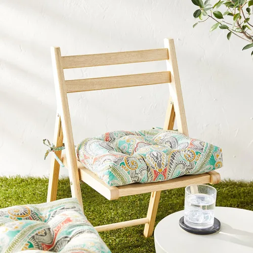 Vista 3 de Pillow Perfect - Cojín de mimbre para asiento de interior o exterior