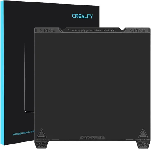 Vista 10 de Creality K1 SE Placa de construcción de resina epoxi, cama Ender 3 V3 SE de 235 x 235 mm, placa de cama de acero de resorte texturizado