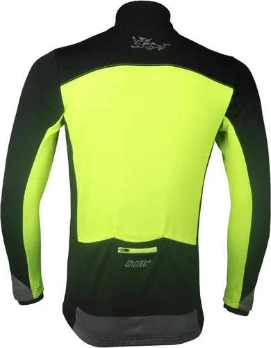 Vista 2 de bpbtti Chaqueta térmica Softshell para hombre para ciclismo, correr, abrigo de rendimiento para invierno, resistente al viento, transpirable