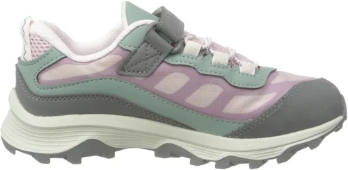 Vista 6 de Merrell Moab Speed - Tenis de senderismo impermeables con cierre alternativo bajo para niños