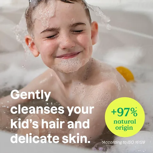 Vista 4 de ATTITUDE Champú y gel de baño para niños, limpiador de cabello y cuerpo verificado por EWG, jabón dermatológicamente probado, productos de baño a