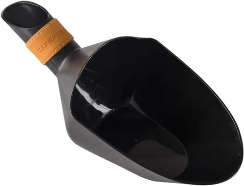 Vista 9 de CAFEMASY Cuchara medida de café en grano de café, pala Kilo Bean Scooper (negra-pequeño)