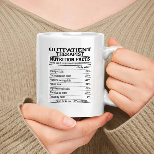 Vista 74 de Employee Apreciation Gift For Administrator Información nutricional, White 11oz Ceramic Mug