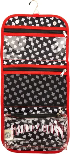 Vista 3 de DC Comics Harley Quinn Bolsa de Cosméticos Estándar