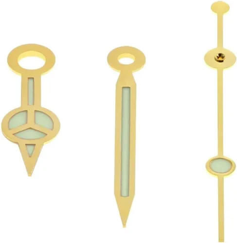 Vista 5 de Ewatchparts Reloj de mano compatible con Omega Seamaster Professional 200M 1538 cuarzo mercede dorado