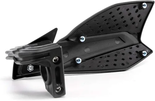 Vista 4 de Guardamanos para motos universales de 7/8" (22mm) para motocross (negro)