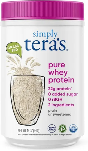 Vista 8 de Tera's Whey Protein, chocolate negro, 12 onzas