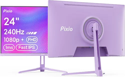 Vista 29 de Pixio PX246 Wave Beige 24 pulgadas 120Hz Frecuencia de Actualización Resolución FHD 1080p Panel IPS 4ms GTG Tiempo de Respuesta Monitor