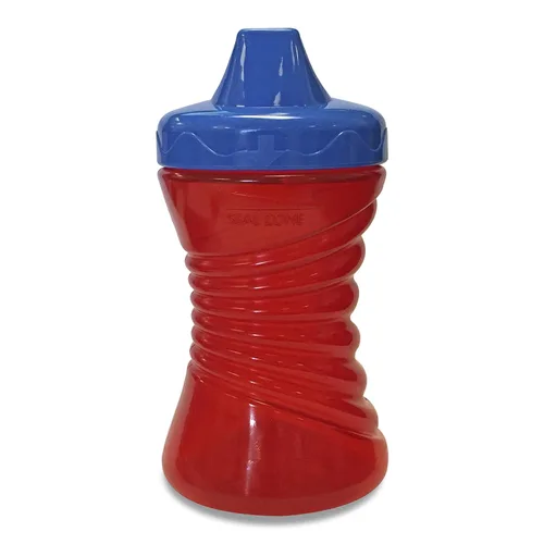 Vista 5 de First Essentials by NUK Fun Grips - Vaso para sorber con boquilla dura, 10 onzas, los colores pueden variar