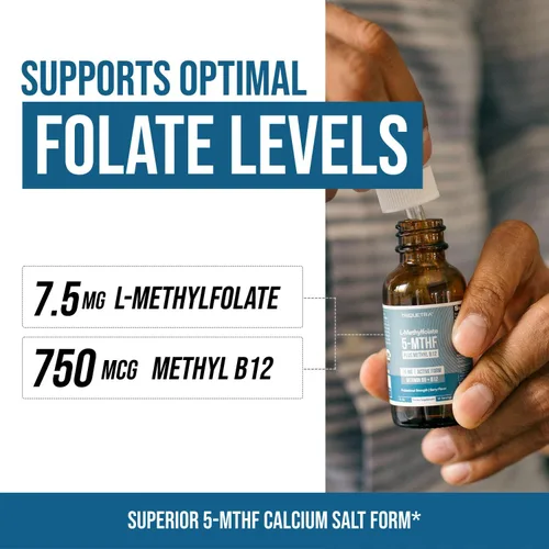 Vista 3 de Metilfolato orgánico L 7.5 mg más metil B12 Cofactor – Metabólicamente activo 5-MTHF, forma superior de folato – Sabor a bayas orgánicas