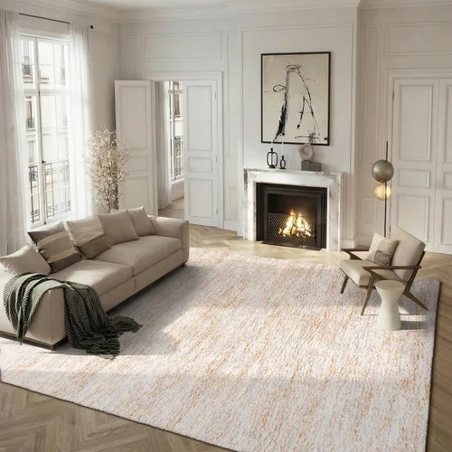 Vista 41 de SAFAVIEH Berber Shag Collection - Tapete para pasillo, 2 x 6 pies, color gris y marfil, diseño moderno, no desprende pelusa y de fácil cuidado, 1.2