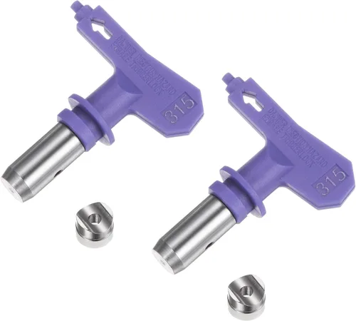 Vista 82 de uxcell 2 puntas de pulverización reversibles para pulverizador sin aire, 109 puntas de boquilla de pulverización de pintura, piezas de máquina