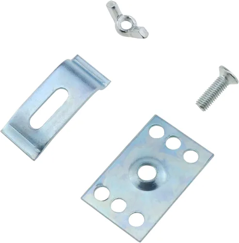 Vista 3 de 12 juegos de clips de fregadero de acero inoxidable epoxi soportes de fregadero de montaje inferior soportes para baño cocina montaje inferior clip