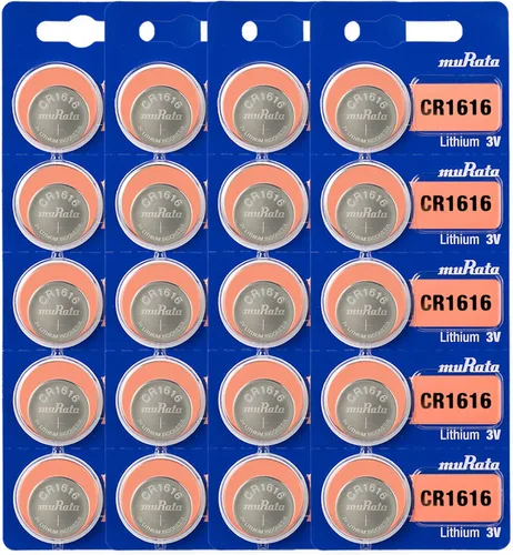 Vista 10 de Murata Batería CR1616 3V Litio Moneda Celda - Reemplaza Sony CR1616 (2 Baterías)
