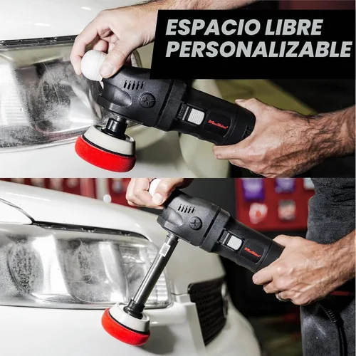 Vista 5 de Maxshine - Juego de eje de extensión universal de acero inoxidable y kit de pulido de 1 pulgada, extensores de pulido de 2, 3 y 5 pulgadas
