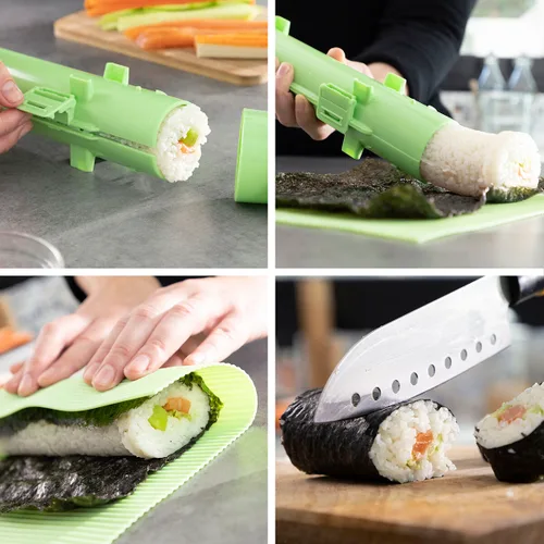 Vista 5 de Set de Sushi con Recetas Suzooka InnovaGoods 3 Piezas