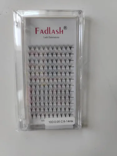 Vista 21 de FADLASH YY - Extensiones de pestañas prefabricadas con forma de Y, de visón sintético, con volumen, ruso, fácil de colocar en forma de Y