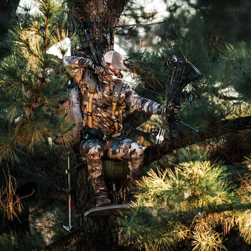 Vista 7 de Summit Treestands Árbol de doble eje para colgar, camuflaje
