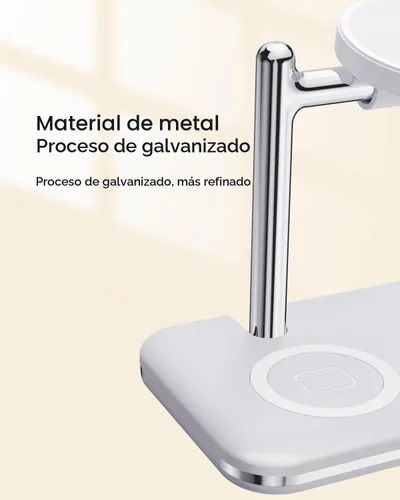 Vista 8 de Soporte de cargador 2 en 1 para Samsung Watch y auriculares