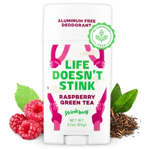 Vista 19 de Stinkbug Naturals - Desodorante orgánico sin aluminio con aceite de coco y aceites esenciales, sin parabenos, desodorante para piel sensible, 2.1