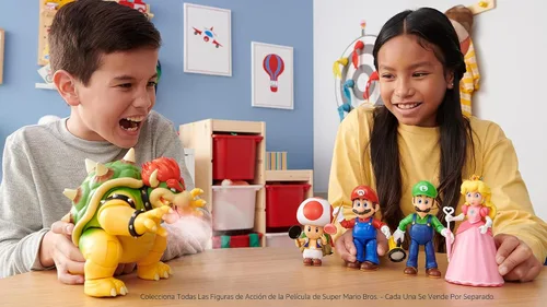 Vista 20 de LA PELÍCULA DE LOS SUPER MARIO BROS. – Set de Juego de Furgoneta con Figura Mini de Mario de 1.25” Mini juego de furgoneta