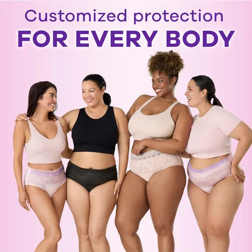 Vista 5 de Always Discreet Ropa interior para pieles sensibles, protección de la piel cuatro veces, dermatológicamente probada, sin fragancia, máxima