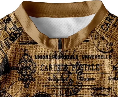 Vista 5 de Camiseta de ciclismo para hombre, manga corta, camisas de ciclismo de montaña, chaqueta de bicicleta con 3 bolsillos