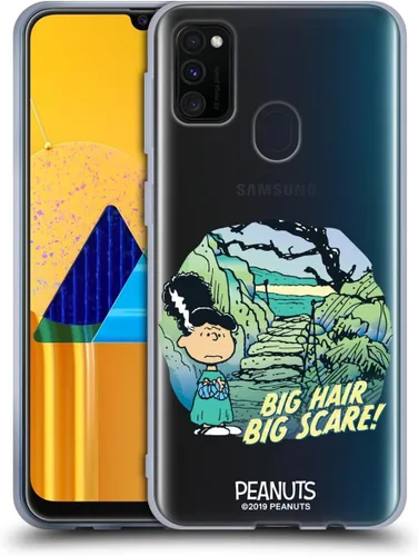 Vista 83 de Head Case Designs Funda de gel Spooktacular con licencia oficial de Peanuts Linus y Snoopy [protección de grado militar] compatible con Google Pixel