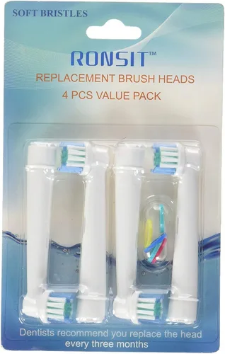 Vista 3 de 8 cabezales de cepillo de repuesto compatibles con cepillo de dientes eléctrico Oral-B Cuidado profesional Tooth Brush Heads Compatible with