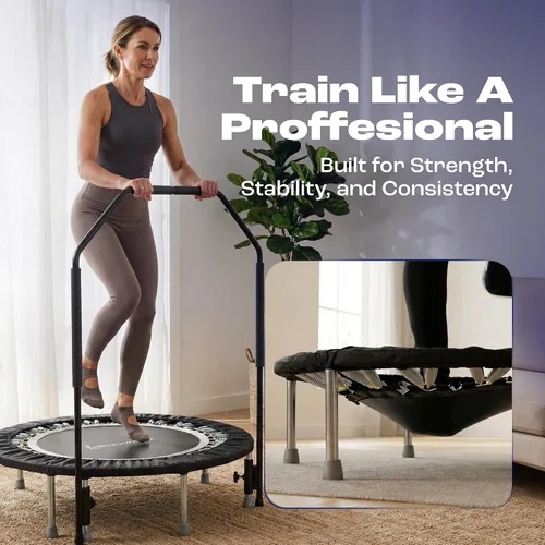 Vista 2 de MaXimus Life, rebotadora de gimnasia profesional con compilado de DVD y manillar