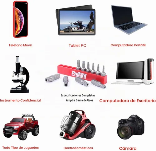 Vista 5 de Protorq TORX PLUS IPR, Bits de seguridad a prueba de manipulación Torx Plus de 5 puntas (IPR 7-IPR 40), 25mm, 10 piezas, acero S2 de alta calidad